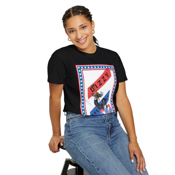 Dizzy Gillespie for President Unisex T-shirt - Image 14